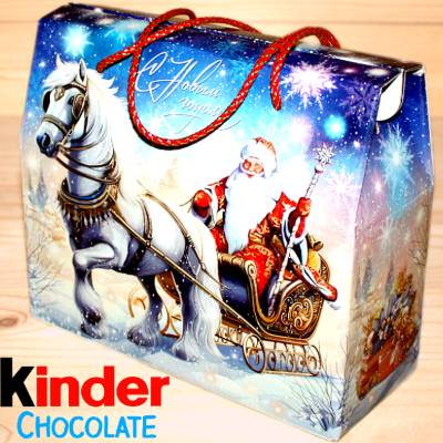 Киндер-подарок на Новый Год детям 2026 в Чашниково