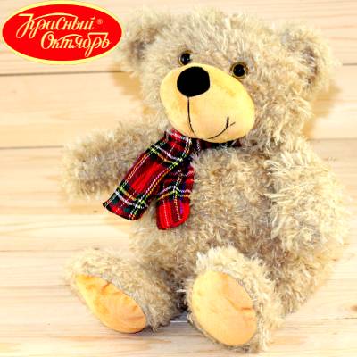 Сладкий новогодний подарок-Мишка от Красного Октября в Чашниково