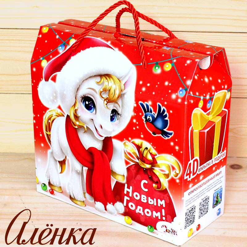 Детский новогодний подарок 2026 года от фабрики Красный Октябрь в Чашниково