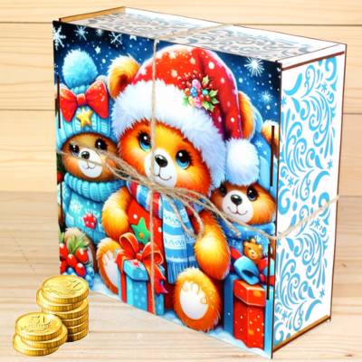 Экономный подарок на Новый Год детям весом 1300 грамм в Чашниково