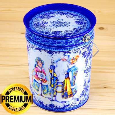 Премиум подарок в жестяной упаковке на Новый 2026 год в Чашниково