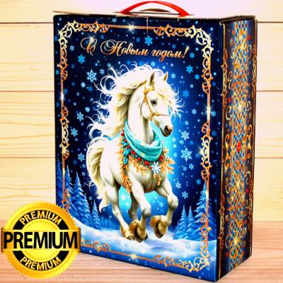 Премиум подарок в картонной упаковке на Новый 2026 год в Чашниково