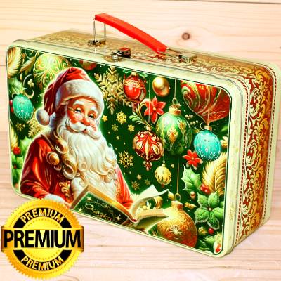 Премиум подарок в жестяной упаковке на Новый 2026 год в Чашниково