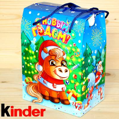Подарок от Киндер со сладостями на Новый Год 2026 в Чашниково