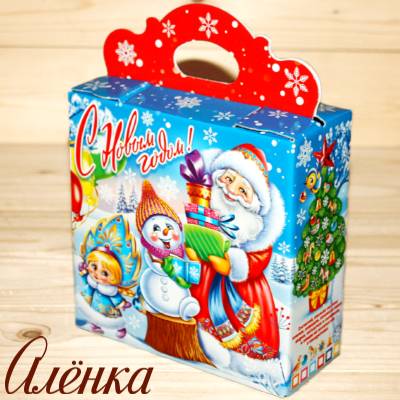 Подарок от Аленки в картонной упаковке в Чашниково