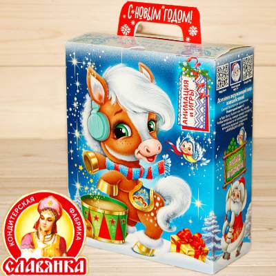 Сладкий новогодний подарок от Славянки 2026 в Чашниково