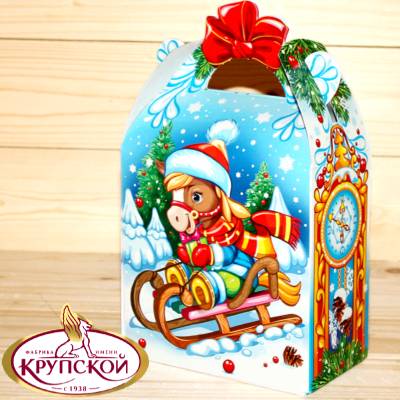 Сладкий новогодний подарок от фабрики Крупская в Чашниково