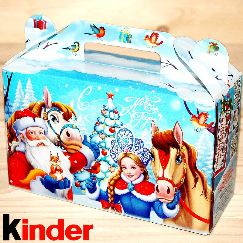 Киндер-подарок 290 грамм на Новый Год 2026 в Чашниково